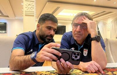 جلسه ویژه سرمربی و مدیر فنی تیم ملی امید ایران - پارس فوتبال