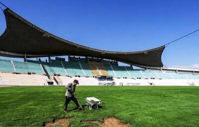 تعویض کامل چمن ورزشگاه تختی تا بهمن ۱۴۰۵ - پارس فوتبال