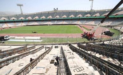 85 درصد عملیات بازسازی ورزشگاه آزادی انجام شد - پارس فوتبال