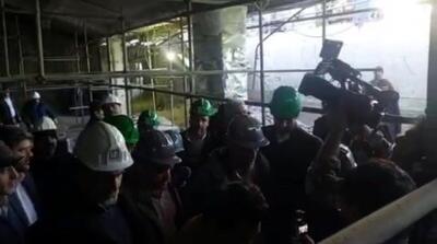 ویدیو| معاون پزشکیان در ورزشگاه آزادی: ۸۵ درصد کار تمام شده! - پارس فوتبال