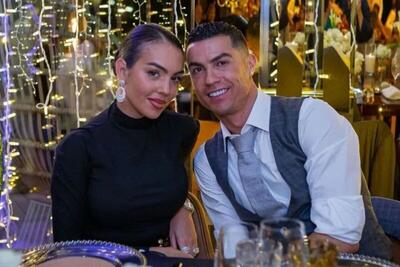 عکس| لحظات عاشقانه کریستیانو رونالدو و جورجینا در گلوب ساکر - پارس فوتبال