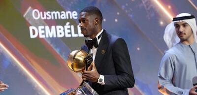عثمان دمبله بهترین بازیکن جهان در سال ۲۰۲۵ شد - پارس فوتبال