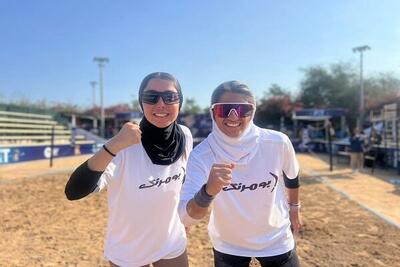 قهرمانی انواری و ثابتی در هفته دوم تنیس ساحلی - پارس فوتبال