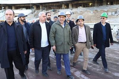 بیش از ۸۵ درصد عملیات بازسازی ورزشگاه آزادی انجام شده است - پارس فوتبال