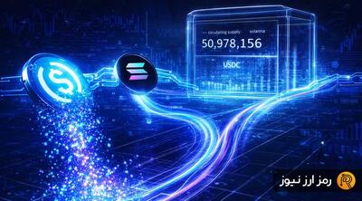 کاهش عرضه یواس‌دی کوین‌ در بازار؛ ۵۱ میلیون USDC در شبکه سولانا سوزانده شد!