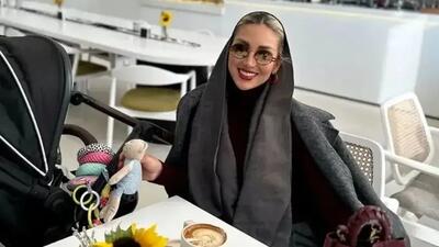  عکس/ رونمایی مینا مختاری، همسر باسلیقه بهرام رادان، از سرویس چایخوری عصرانه شیک و خاصش / اینهمه زیبایی اونم یه جا!