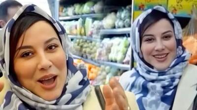  فیلم تلخ / ناتوانی آشا محرابی در خرید گوشت و میوه در این گرانی / روزی که خانم بازیگر با دیدن قیمت ها شوکه شد