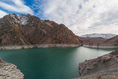 یک سد دیگر سرریز شد/ بارش‌ها ذخیره سد را به دو میلیون متر مکعب رساند