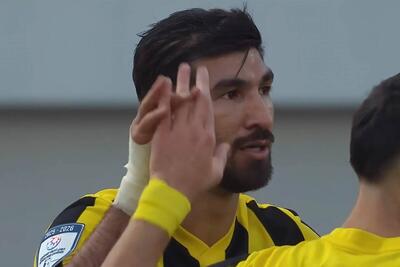 طلسم ۶۶روزه شکست؛ مغانلو با ضربه سر تماشایی دوباره گل زد + فیلم