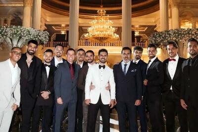 پیام زیبای اوسمار ویرا برای امید عالیشاه در شب عروسی + عکس