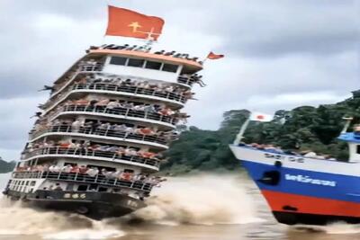  معماری طبیعت؛ فاجعه ی انسانی وحشتناک در کشتی گردشگری / زیر 18 سال نبینن