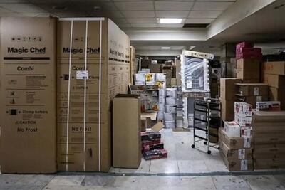 لوازم خانگی قاچاق به ارزش ۱۰ میلیارد تومان در جنوب تهران کشف شد