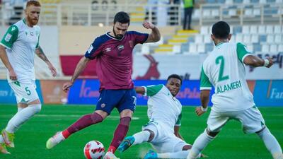 پیروزی الوحده امارات با حضور بازیکنان ایرانی