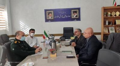  نشست هم افزایی  با ریاست شعبه صندوق کارآفرینی امید با معاونت بسیج علمی و پژوهشی سپاه استان قم