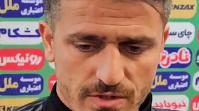 اعتراض وریا غفوری که ممانعت از حضورش روی نیمکت