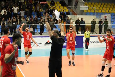 هفته نهم لیگ برتر والیبال؛ تعقیب و گریز فولاد سیرجان و شهداب در صدر جدول