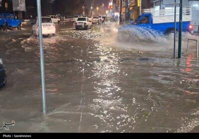 بحران در کهگیلویه: بارش سهمگین، دهدشت را در آب گرفت - تسنیم