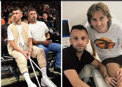 عکس باکیچ کنار بزرگ‌ترین ستاره‌های مصدوم جهان!