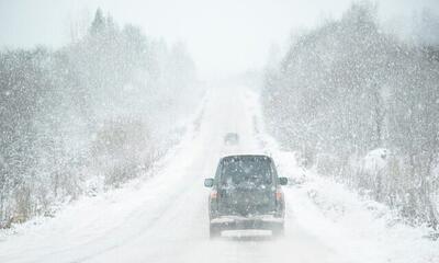  کولاک در محور بوانات به صفاشهر، گردنه میدان