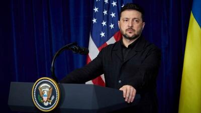  زلنسکی تلاش اوکراین برای حمله به خانه پوتین را رد کرد