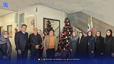 بازدید حسین سنجری از مدارس حضرت مریم و بهنام