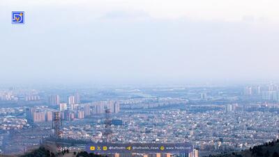 شاخص آلودگی هوای تهران سه‌شنبه ۹ دی ۱۴۰۴