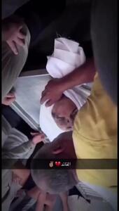 اولین تصاویر از پیکر شهید ابوعبیده/فیلم