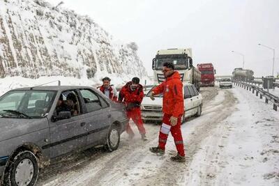 یخبندان در راه های کشور