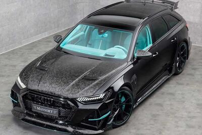 آئودی RS6 منصوری با ۱۱۰۰ اسب بخار؛ استیشنی که بوگاتی را شرمنده می‌کند!