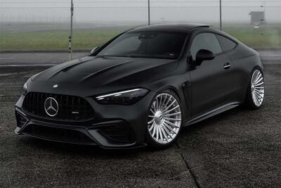 تیونینگ جذاب مرسدس CLE53، کوپه‌ای سیاه‌پوش که بی‌ام‌و را می‌ترساند