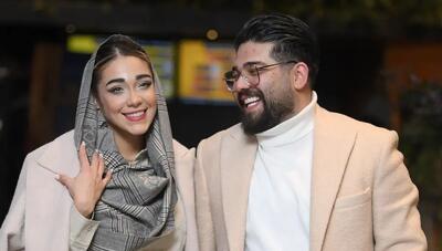 استایل ست رویا وحدتی و امین اسدی در اکران طهران ۵۷ (عکس)