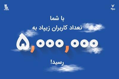  زیپاد پنج میلیونی شد | فعال‌سازی خدمت کارت‌به‌کارت زیبانک برای فرزندان ایران
