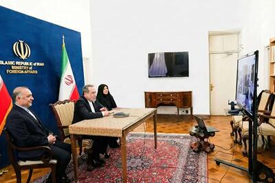 گفت‌وگوی وبیناری وزیر امور خارجه با دیپلمات‌های ایران در ونزوئلا