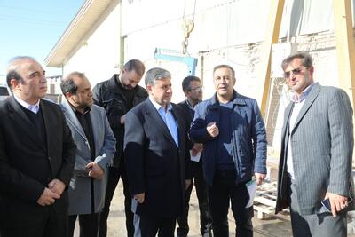  بازدید استاندار اردبیل از واحدهای تولیدی شهرک صنعتی شماره ۲/ توسعه اشتغال و صادرات در دستور کار