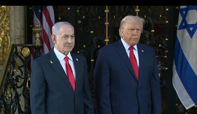  ترامپ در دیدار نتانیاهو ادعا‌های خود را تکرار کرد/ تهدید علیه برنامه‌های موشکی و هسته‌ای تهران