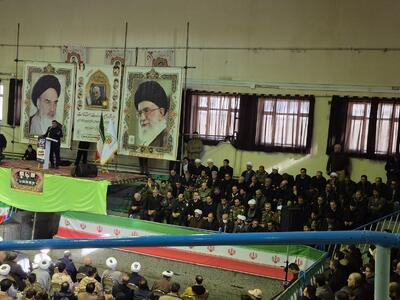  تجلی دوباره وفاداری مردم سنندج به نظام در حماسه ۹ دی