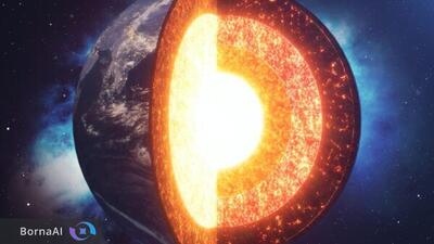 هسته درونی زمین ساختاری لایه‌لایه شبیه پیاز دارد