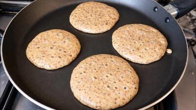  فقط بادام و ۲ عدد تخم مرغ! دستور پخت آسان صبحانه کتو (بدون آرد، بدون شکر)