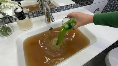  لوله فاضلاب گرفته؟ دستور مخفی من آب را دوباره به جریان می اندازد!