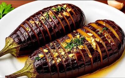  دیگه بادمجان را سرخ نکنید / دستور پخت بادمجان پنیری با مواد دلخواه