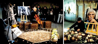 یادمان اهالی تئاتر به یاد بیضایی