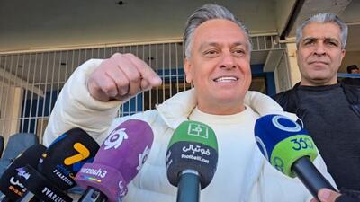 صحبت های رضا شاهرودی مدیر آکادمی پرسپولیس در پایان دربی جوانان