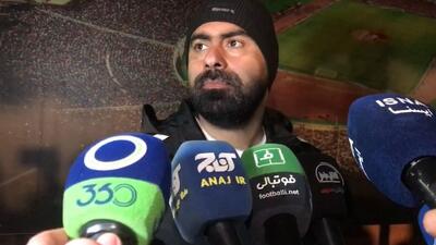 صحبت‌های مازیار زارع سرمربی تیم ملوان در پایان بازی تراکتور