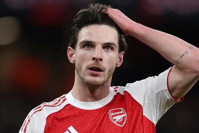 مصدومیت ستاره آرسنال، چند ساعت قبل از دیدار حساس با استون‌ویلا