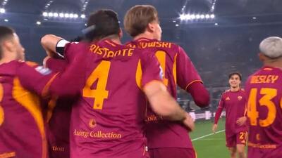 گل دوم رم به جنوا (کنه)