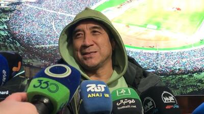 صحبت‌های خداداد عزیزی سرپرست تیم تراکتور در پایان بازی با ملوان