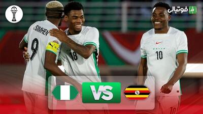 خلاصه بازی اوگاندا 1-3 نیجریه