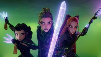  هر عضو HUNTR/X چگونه می‌جنگد؟ توضیح کامل سبک‌های مبارزه در KPop Demon Hunters | گیمفا