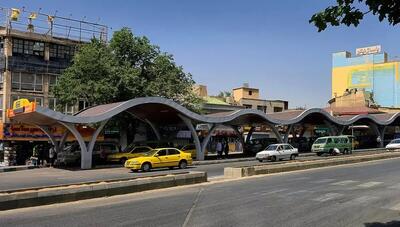  معماری ایستگاه تاکسی در تهران با الهام از رشته کوه البرز | تصاویر