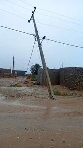  خسارت ۳۳۶ میلیارد ریالی سامانه بارشی اخیر به شبکه و تاسیسات توزیع برق